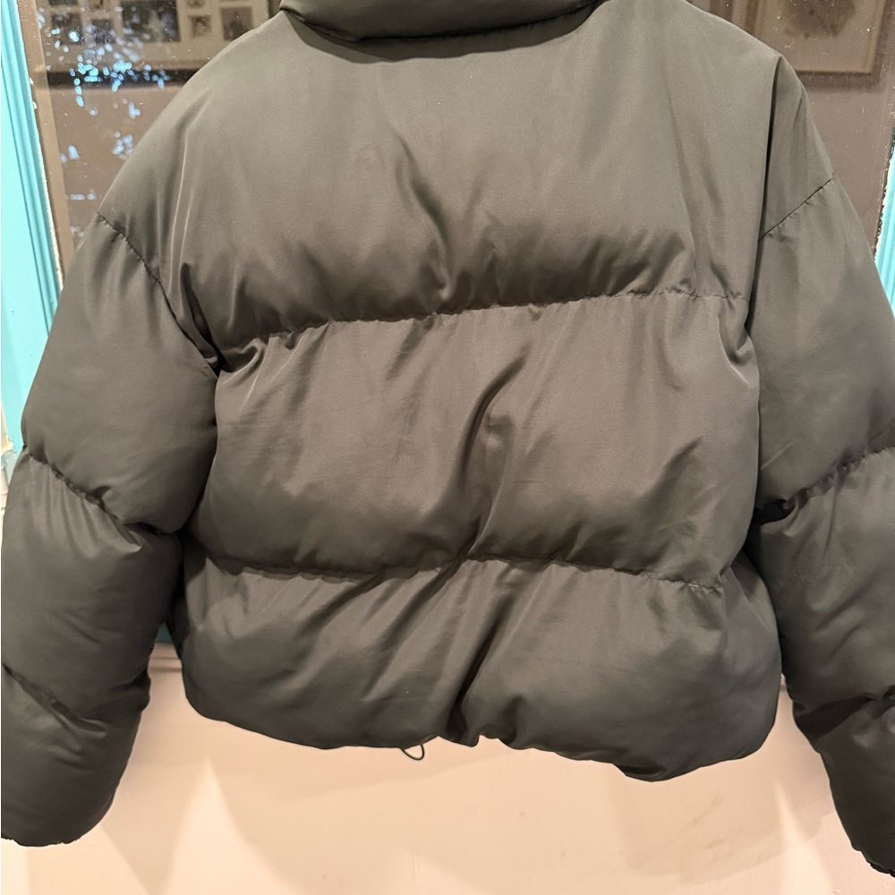 Fabletics Black Puffer Jacket - image 3